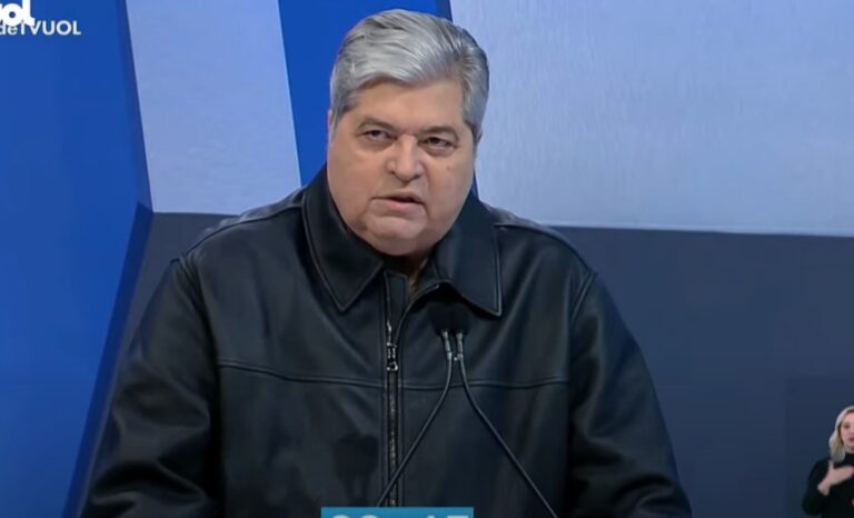 "Não me arrependo de nada", diz Datena em debate nesta terça (17)